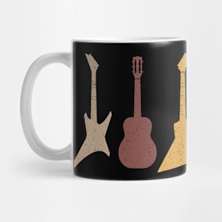 Vintage electric guitars Mug